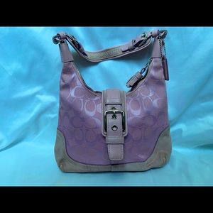 Authentic Coach Pink Hobo Bag